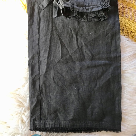 Anthro Cloth & Stone Namua Wide Leg Linen Pants - Picture 13 of 15